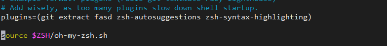 zsh plugin